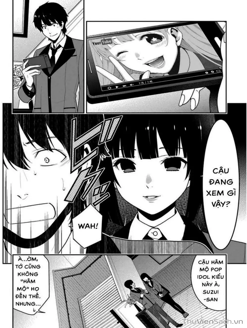 Truyện Tranh Học Viện Đỏ Đen - Kakegurui trang 3