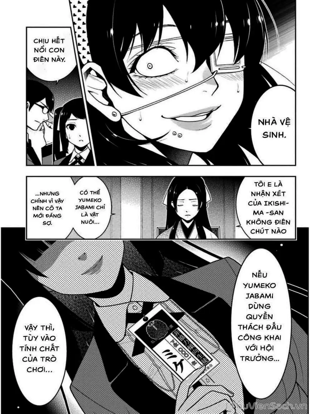 Truyện Tranh Học Viện Đỏ Đen - Kakegurui trang 3