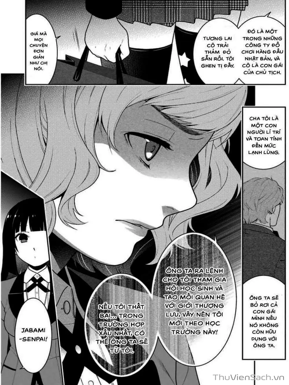 Truyện Tranh Học Viện Đỏ Đen - Kakegurui trang 3