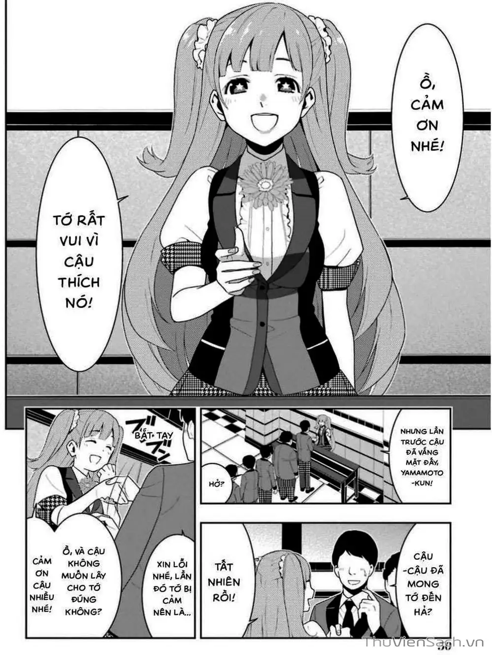 Truyện Tranh Học Viện Đỏ Đen - Kakegurui trang 3