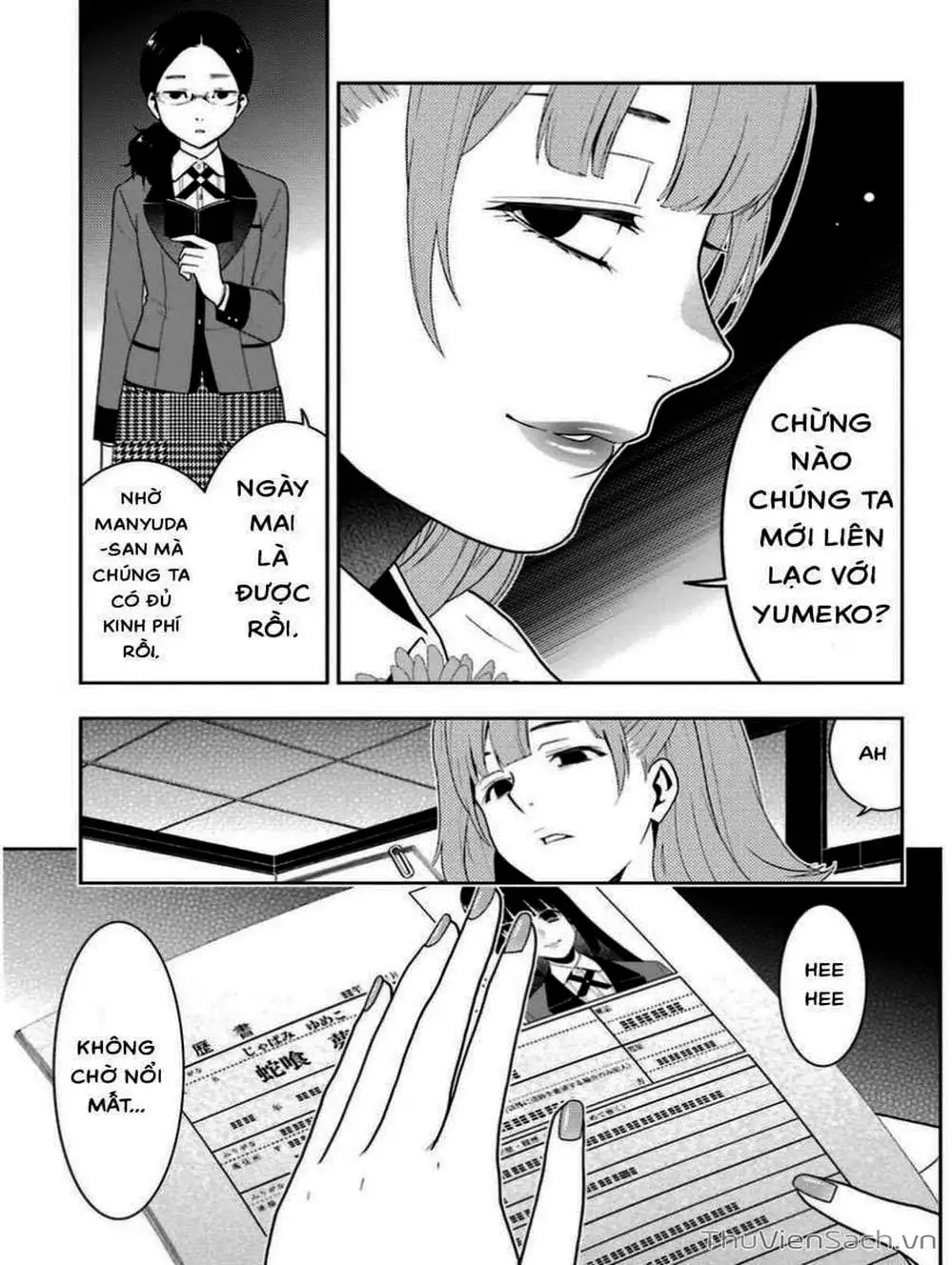 Truyện Tranh Học Viện Đỏ Đen - Kakegurui trang 3