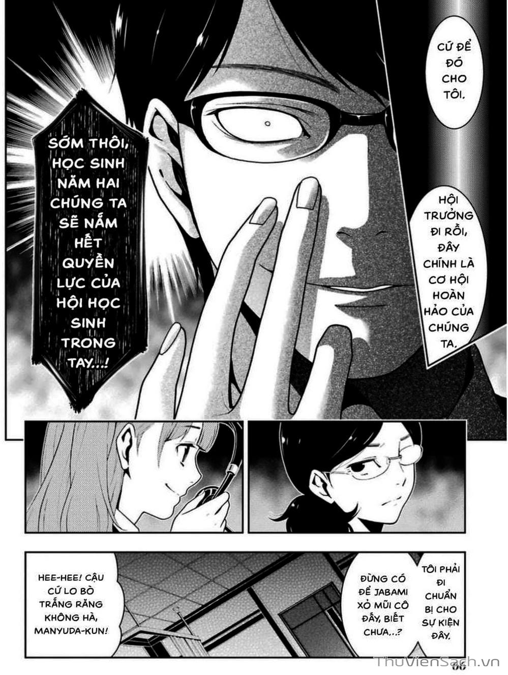 Truyện Tranh Học Viện Đỏ Đen - Kakegurui trang 3