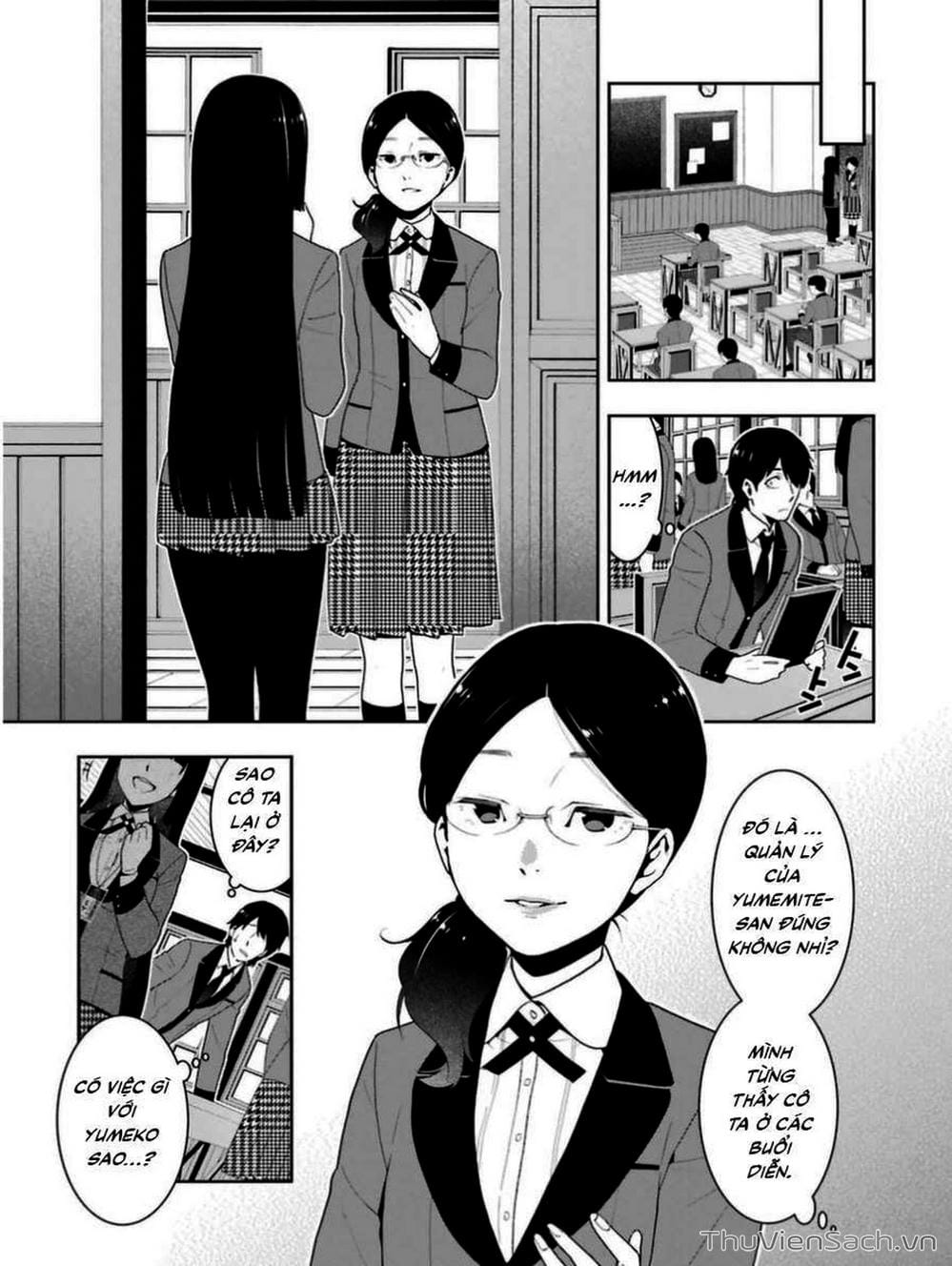 Truyện Tranh Học Viện Đỏ Đen - Kakegurui trang 3
