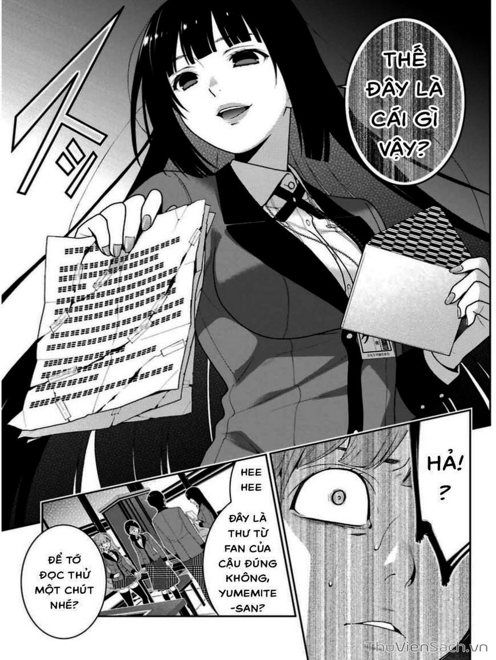 Truyện Tranh Học Viện Đỏ Đen - Kakegurui trang 3