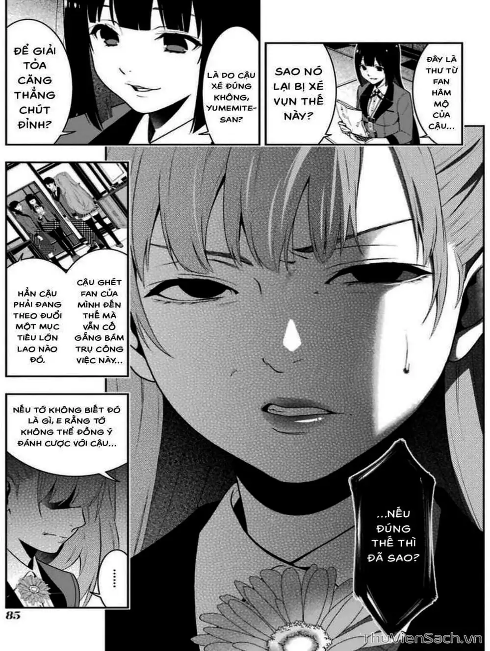 Truyện Tranh Học Viện Đỏ Đen - Kakegurui trang 3