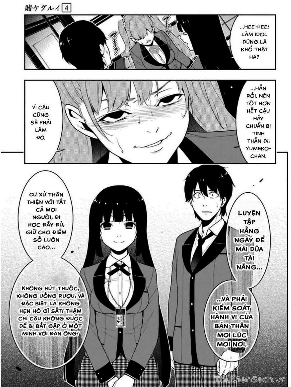 Truyện Tranh Học Viện Đỏ Đen - Kakegurui trang 3