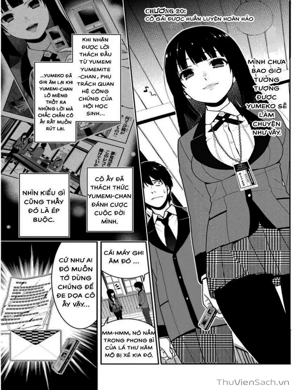 Truyện Tranh Học Viện Đỏ Đen - Kakegurui trang 3