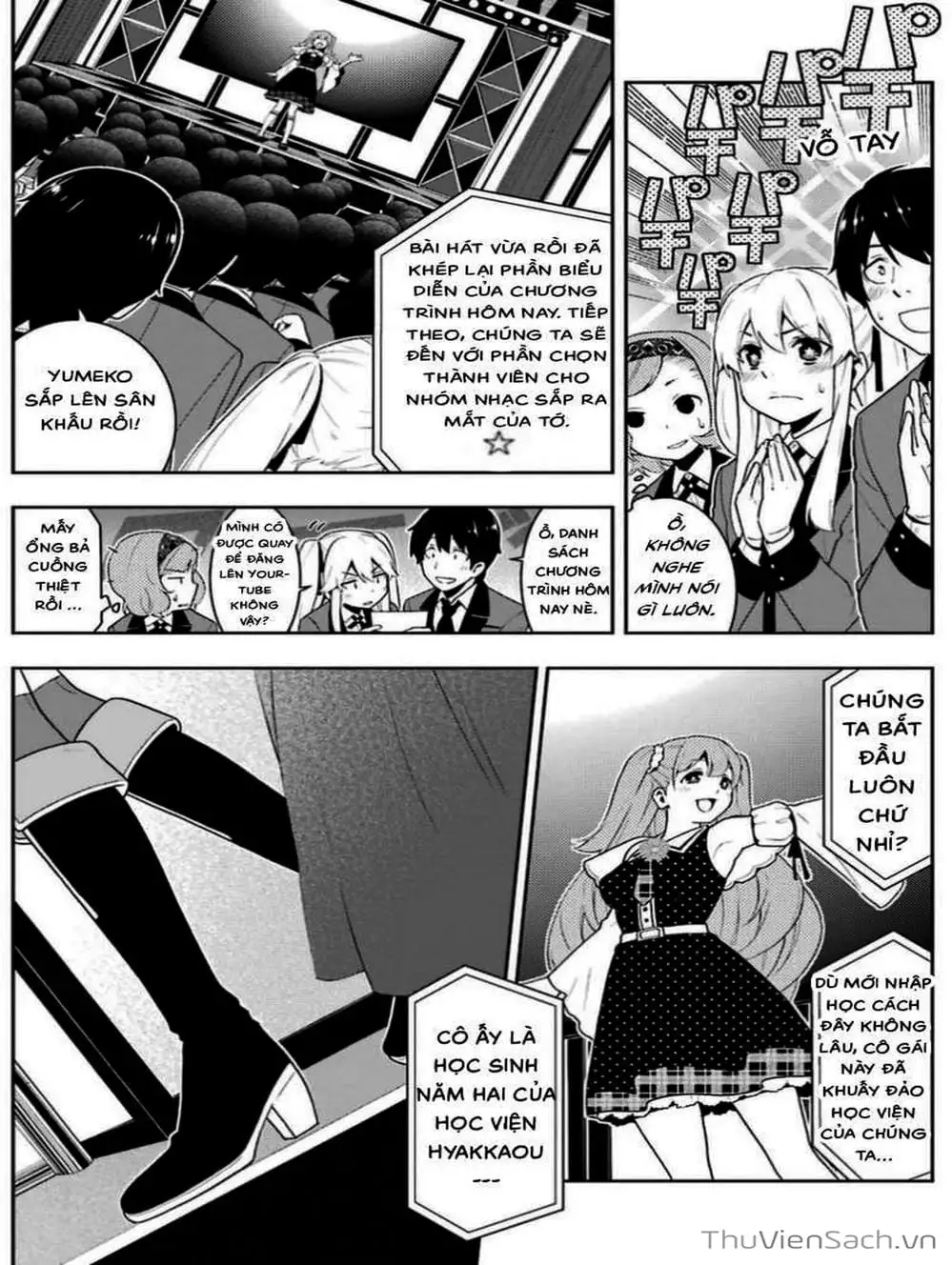 Truyện Tranh Học Viện Đỏ Đen - Kakegurui trang 3