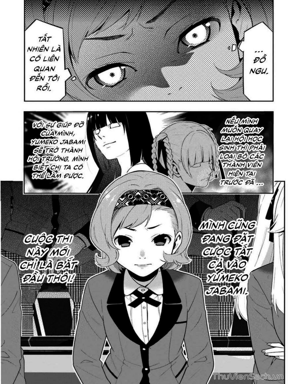 Truyện Tranh Học Viện Đỏ Đen - Kakegurui trang 3