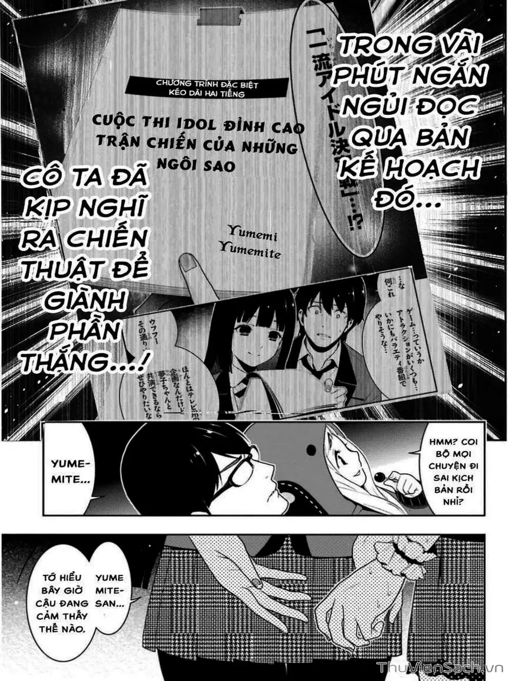 Truyện Tranh Học Viện Đỏ Đen - Kakegurui trang 3