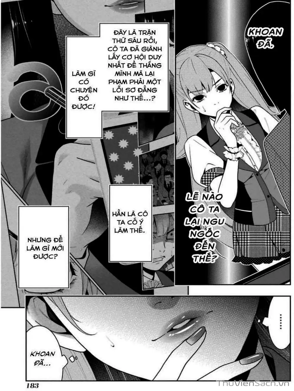 Truyện Tranh Học Viện Đỏ Đen - Kakegurui trang 3