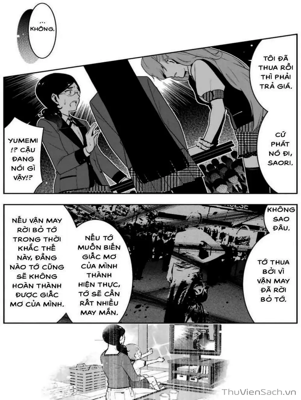 Truyện Tranh Học Viện Đỏ Đen - Kakegurui trang 3