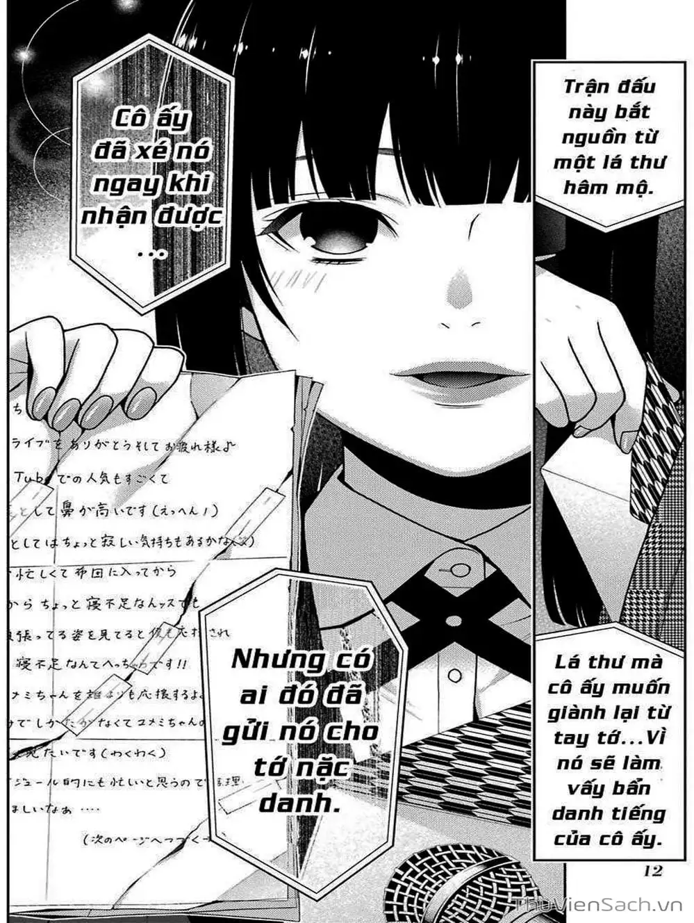 Truyện Tranh Học Viện Đỏ Đen - Kakegurui trang 3