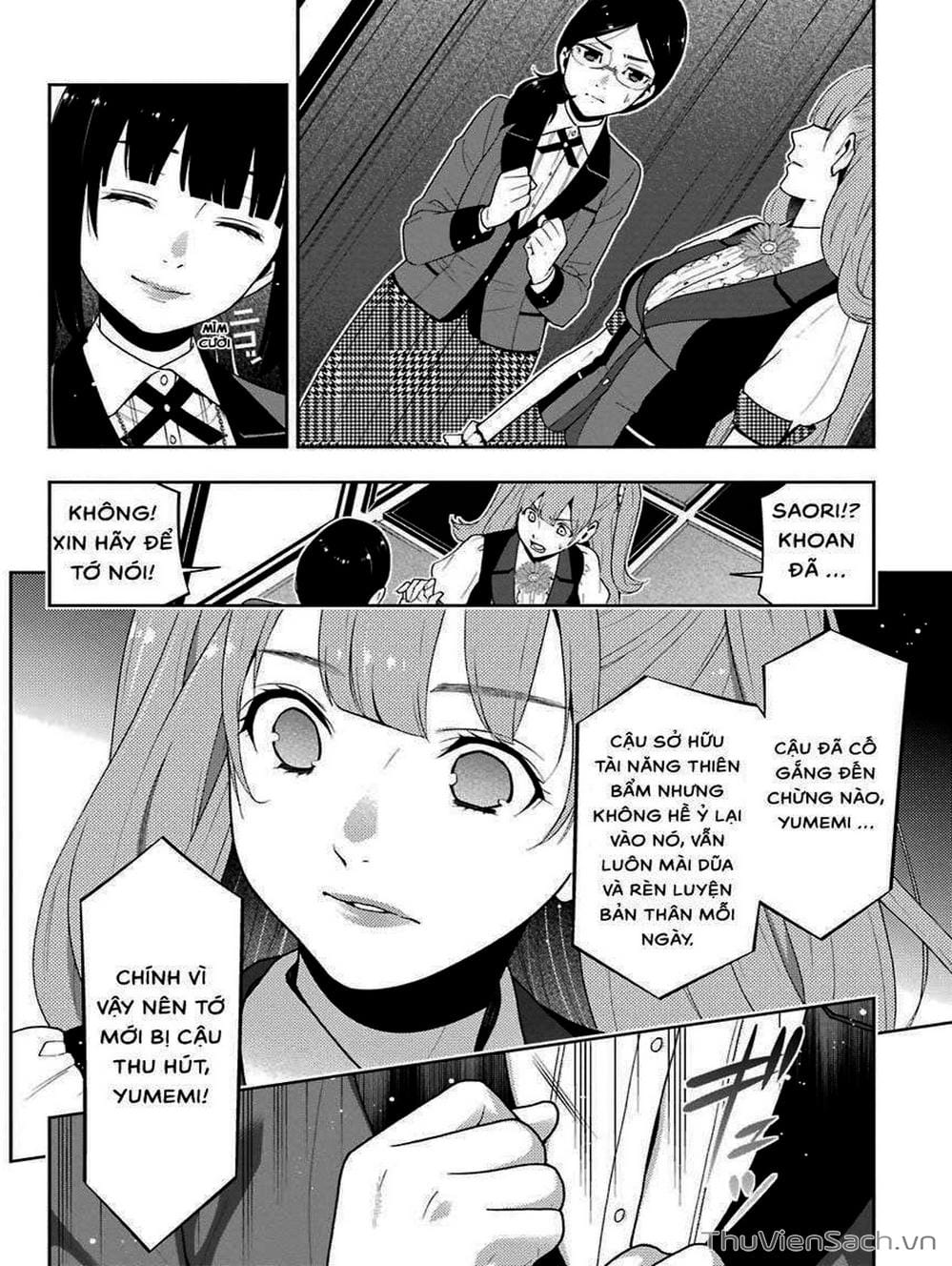 Truyện Tranh Học Viện Đỏ Đen - Kakegurui trang 3