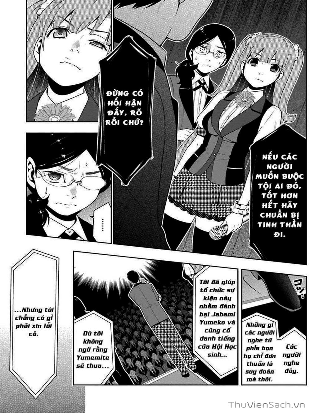 Truyện Tranh Học Viện Đỏ Đen - Kakegurui trang 3