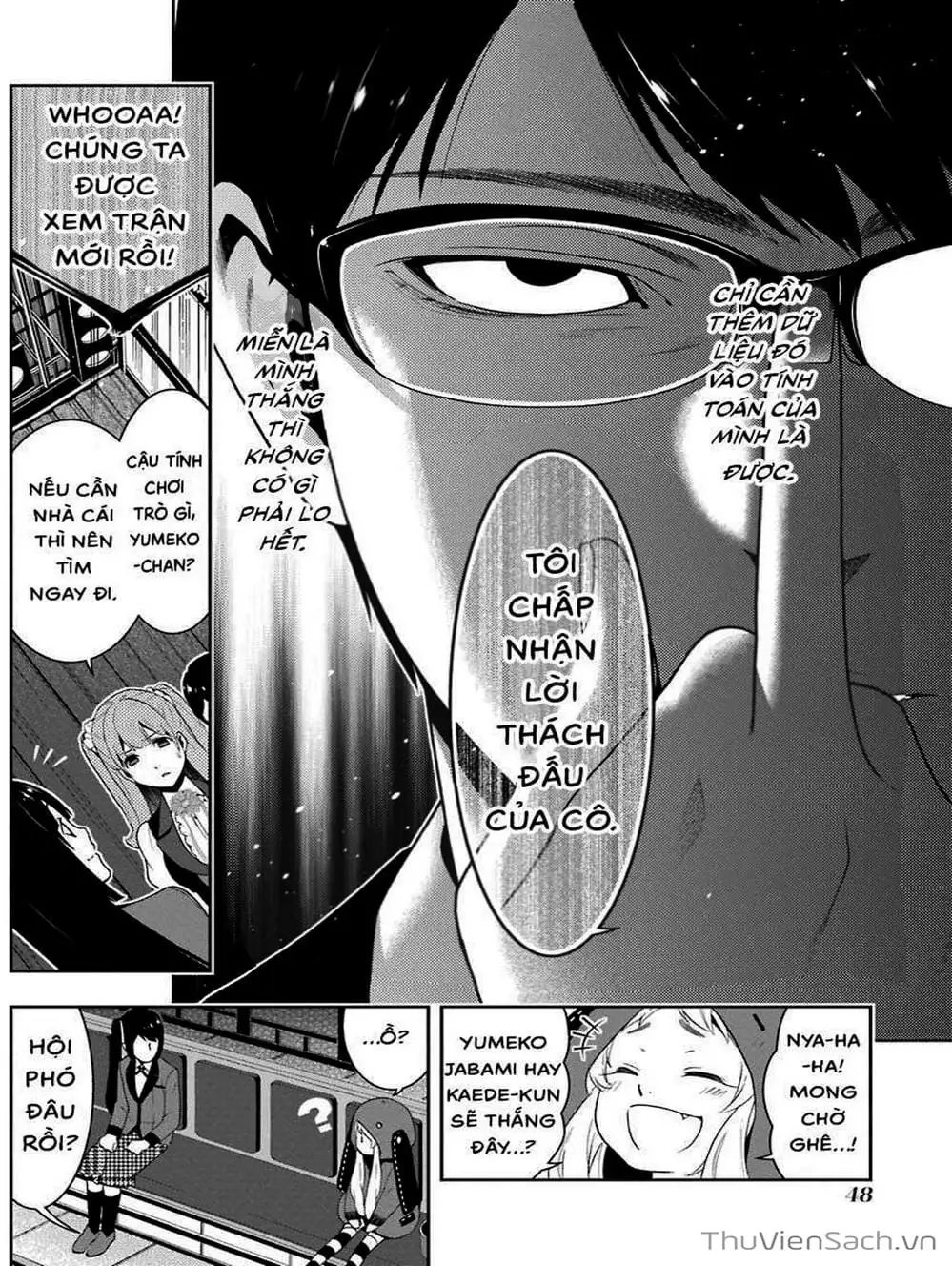 Truyện Tranh Học Viện Đỏ Đen - Kakegurui trang 3