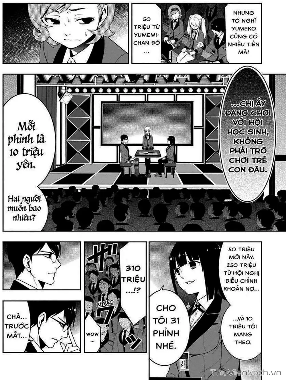 Truyện Tranh Học Viện Đỏ Đen - Kakegurui trang 3