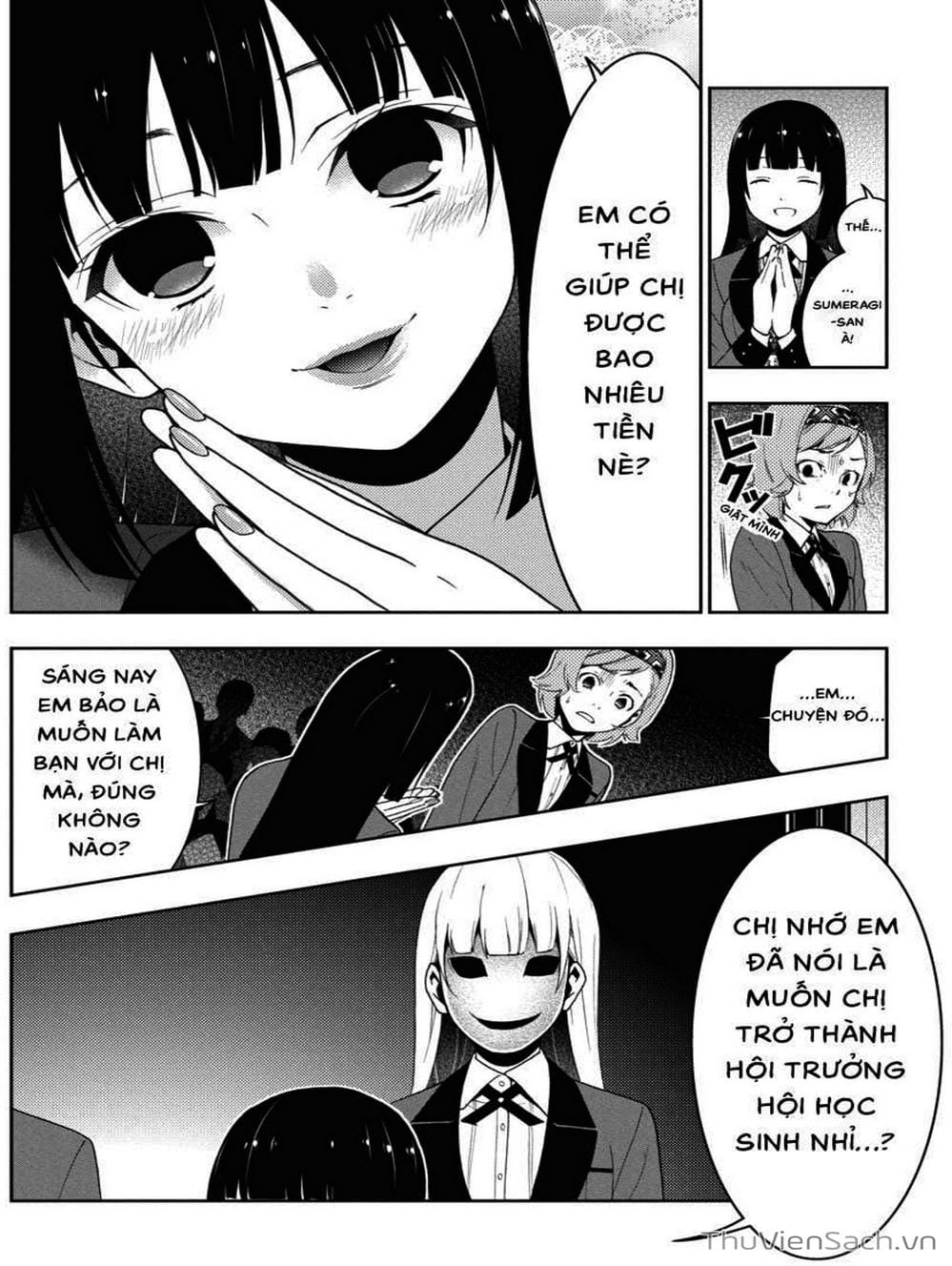 Truyện Tranh Học Viện Đỏ Đen - Kakegurui trang 3