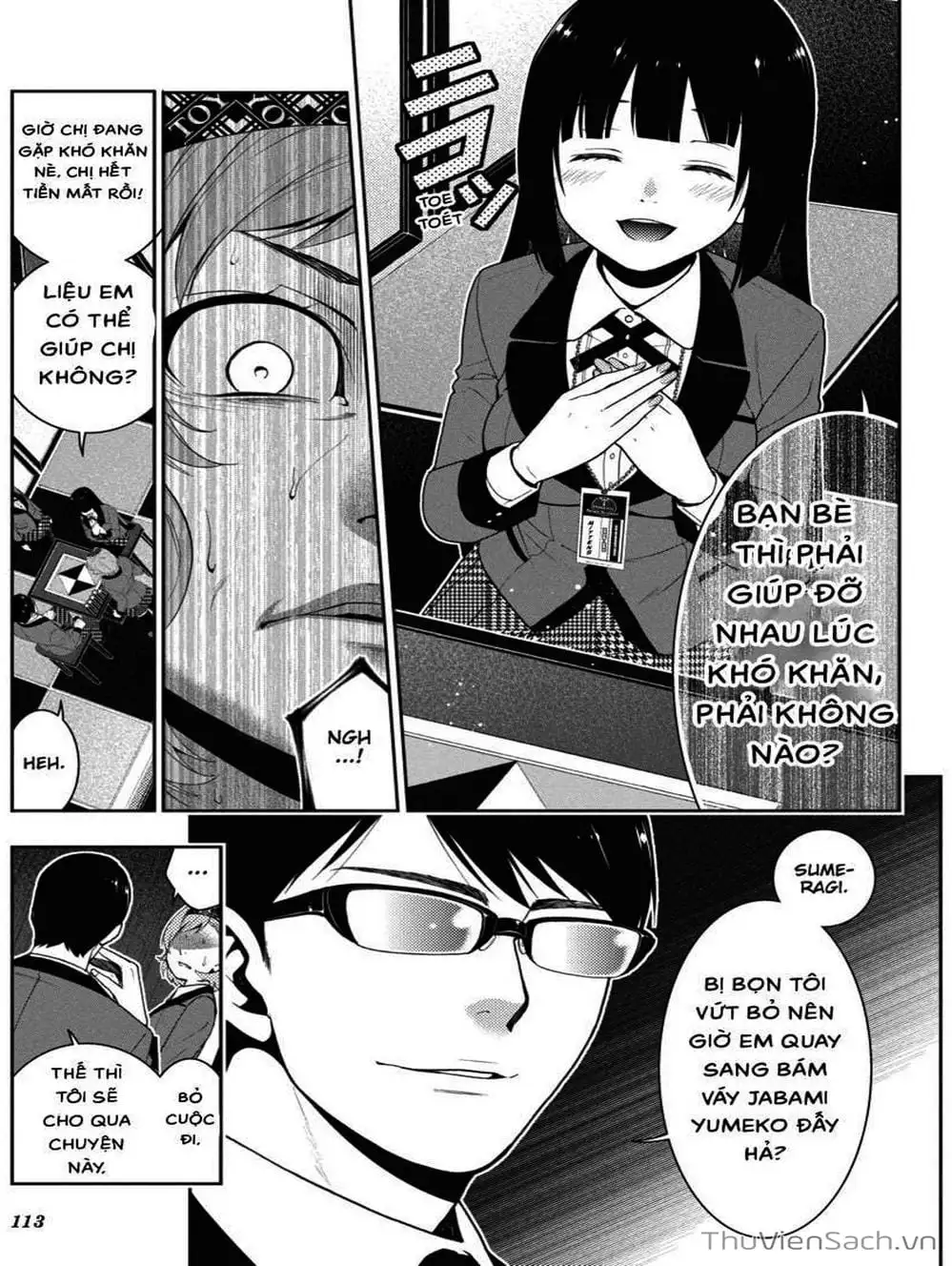 Truyện Tranh Học Viện Đỏ Đen - Kakegurui trang 3