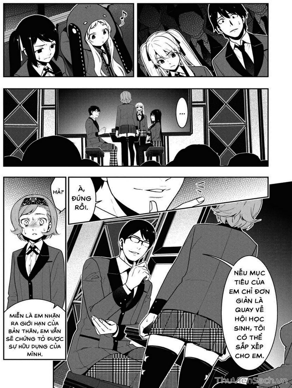 Truyện Tranh Học Viện Đỏ Đen - Kakegurui trang 3