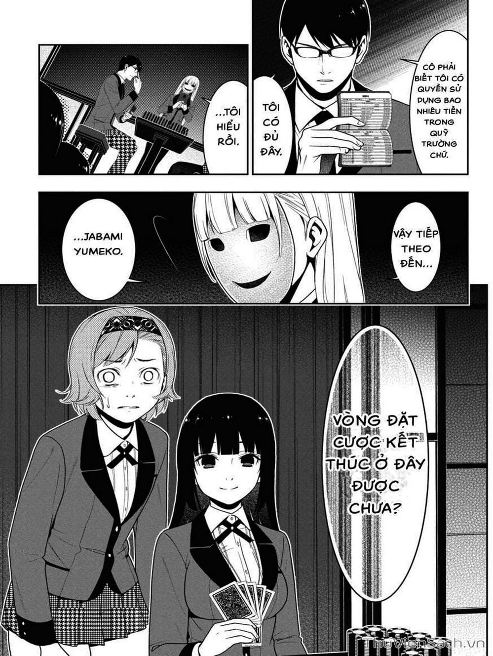 Truyện Tranh Học Viện Đỏ Đen - Kakegurui trang 3