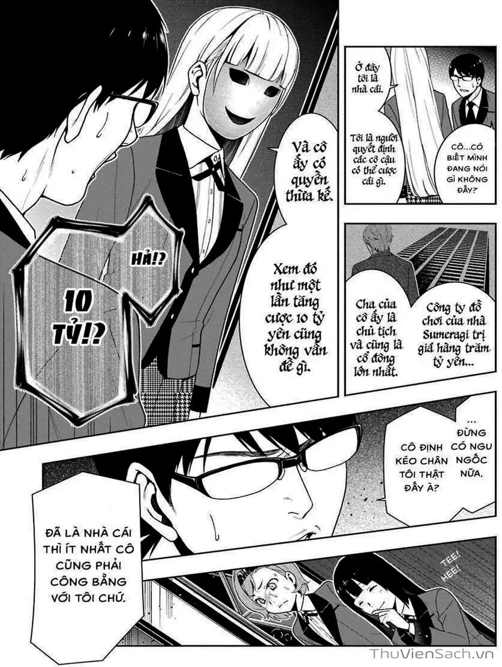 Truyện Tranh Học Viện Đỏ Đen - Kakegurui trang 3