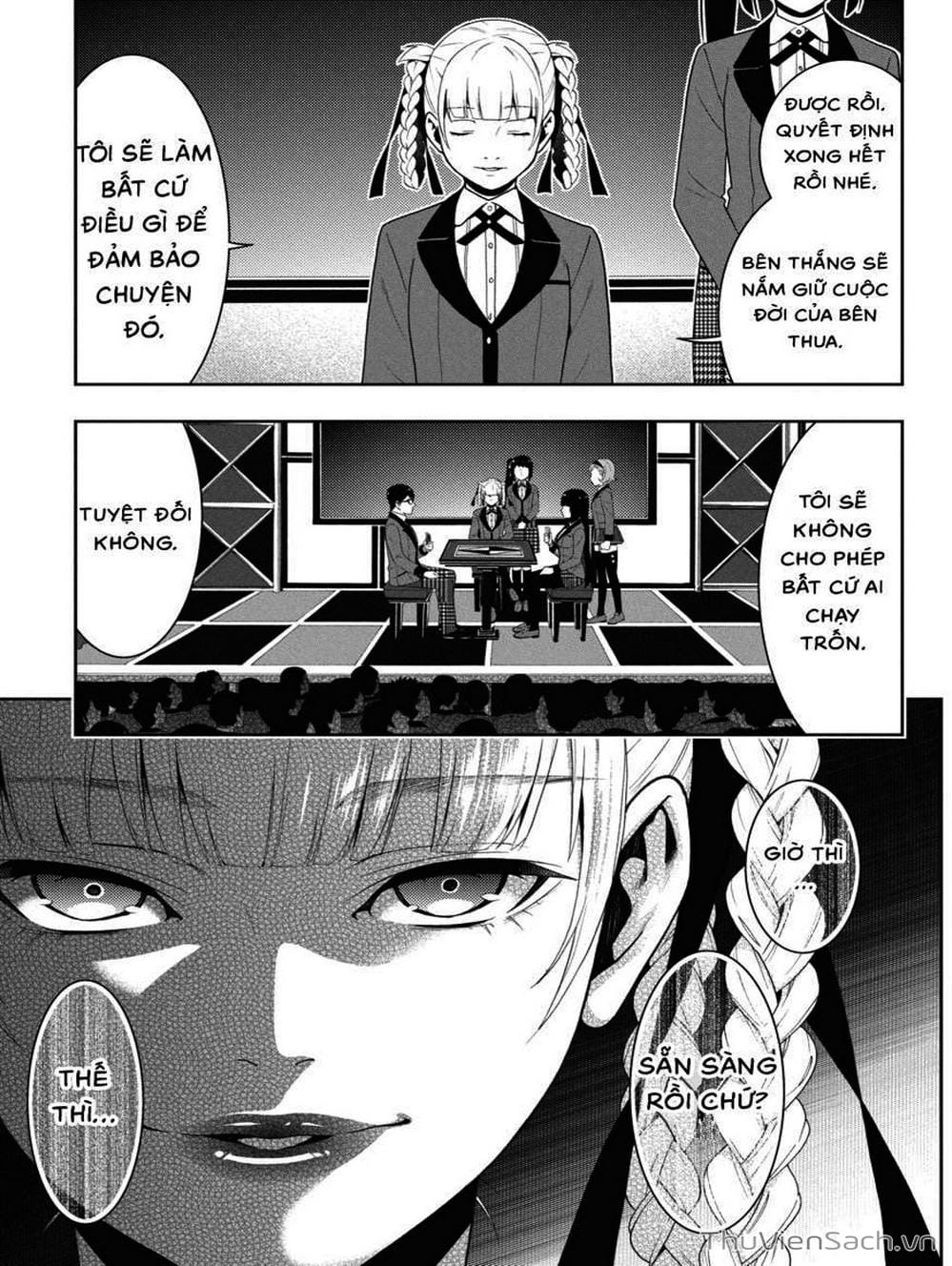 Truyện Tranh Học Viện Đỏ Đen - Kakegurui trang 3