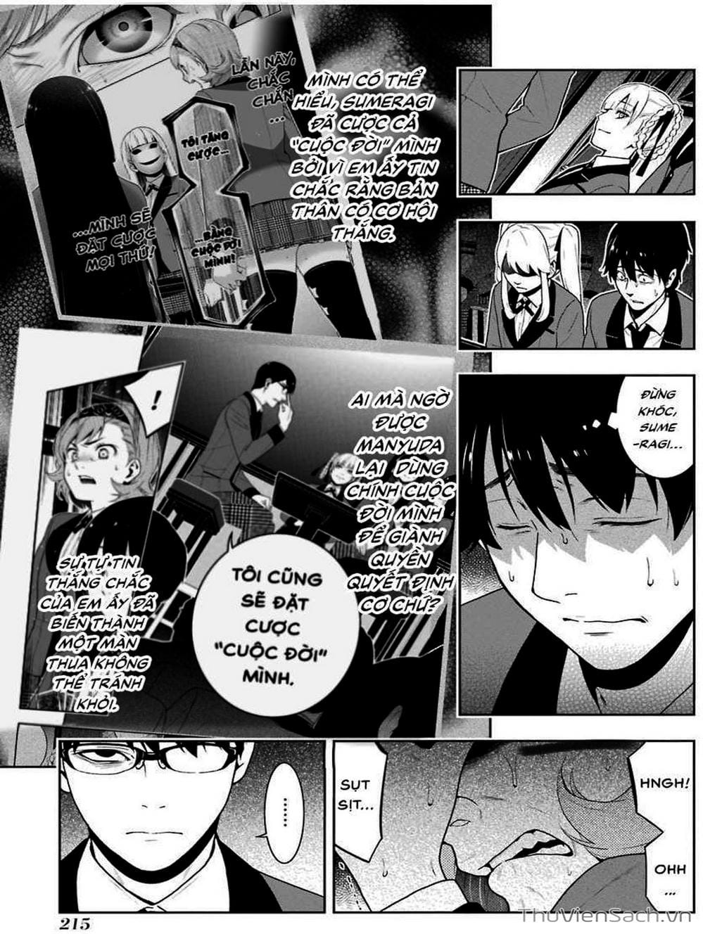 Truyện Tranh Học Viện Đỏ Đen - Kakegurui trang 3