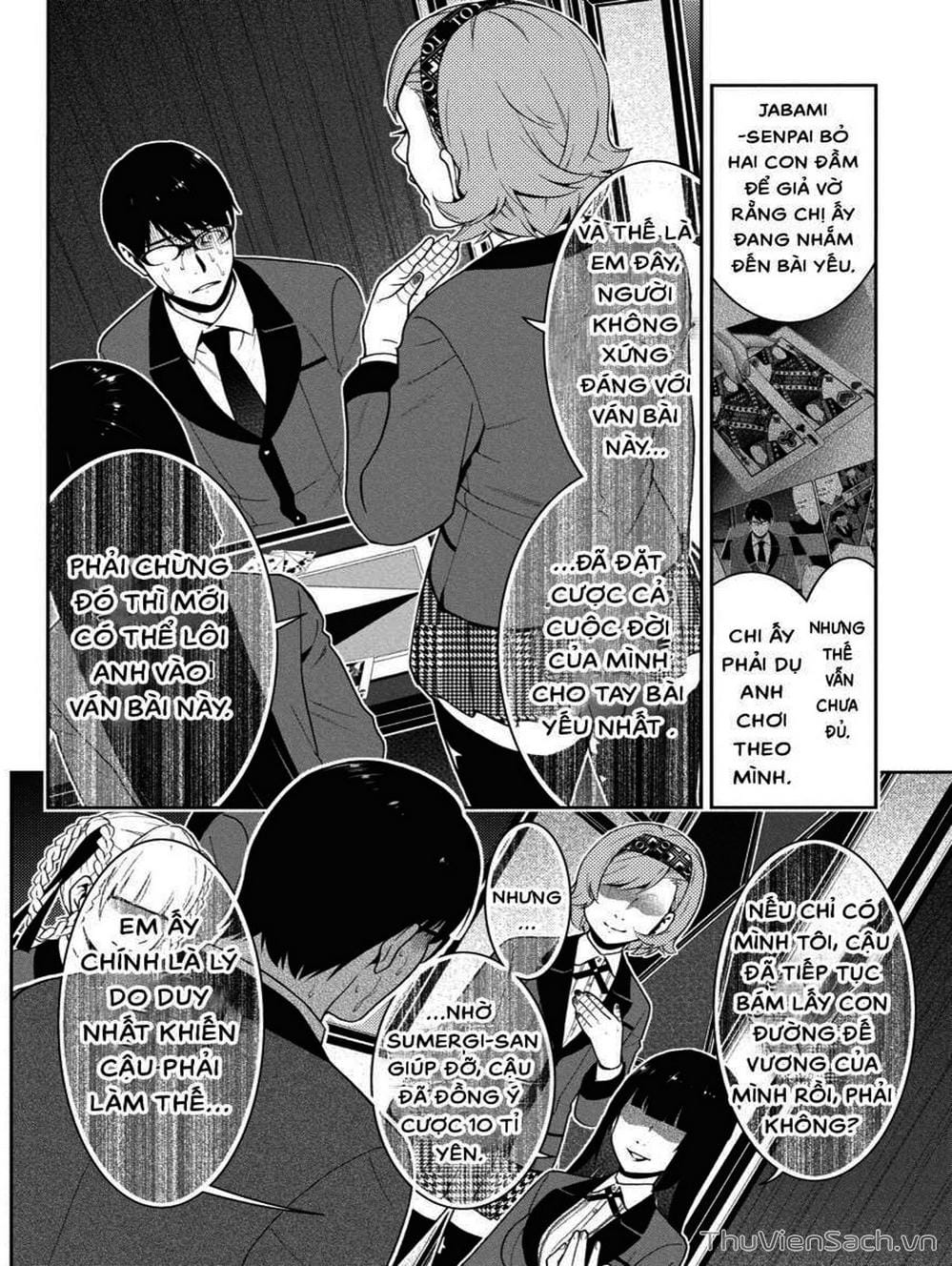 Truyện Tranh Học Viện Đỏ Đen - Kakegurui trang 3