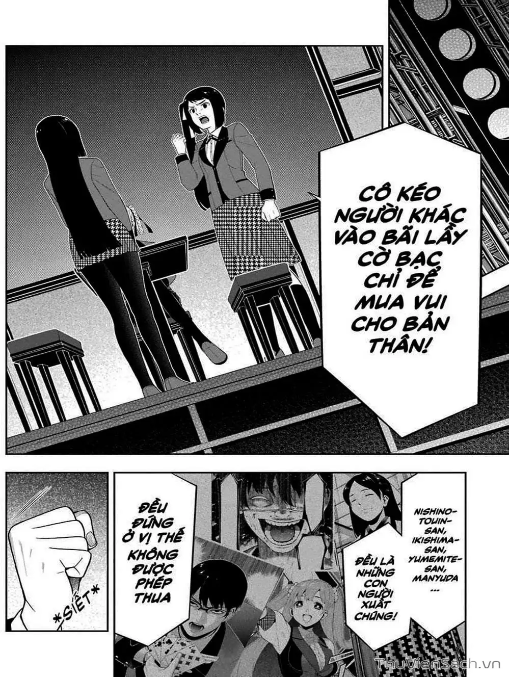 Truyện Tranh Học Viện Đỏ Đen - Kakegurui trang 3