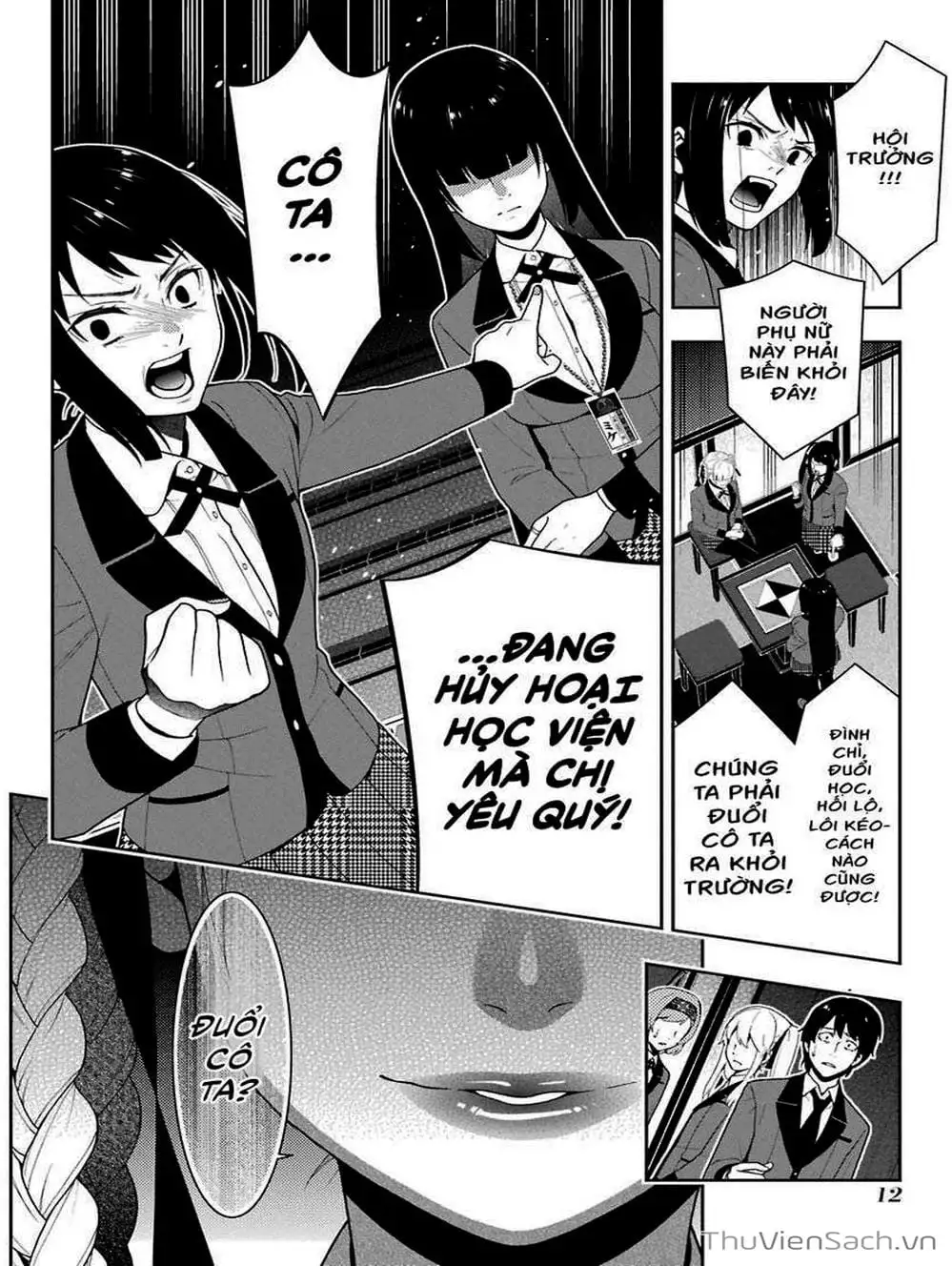 Truyện Tranh Học Viện Đỏ Đen - Kakegurui trang 3