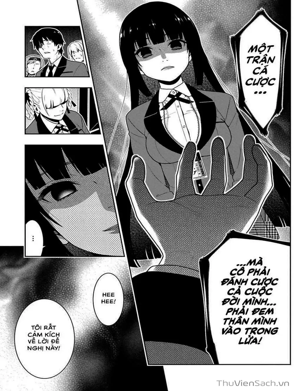 Truyện Tranh Học Viện Đỏ Đen - Kakegurui trang 3