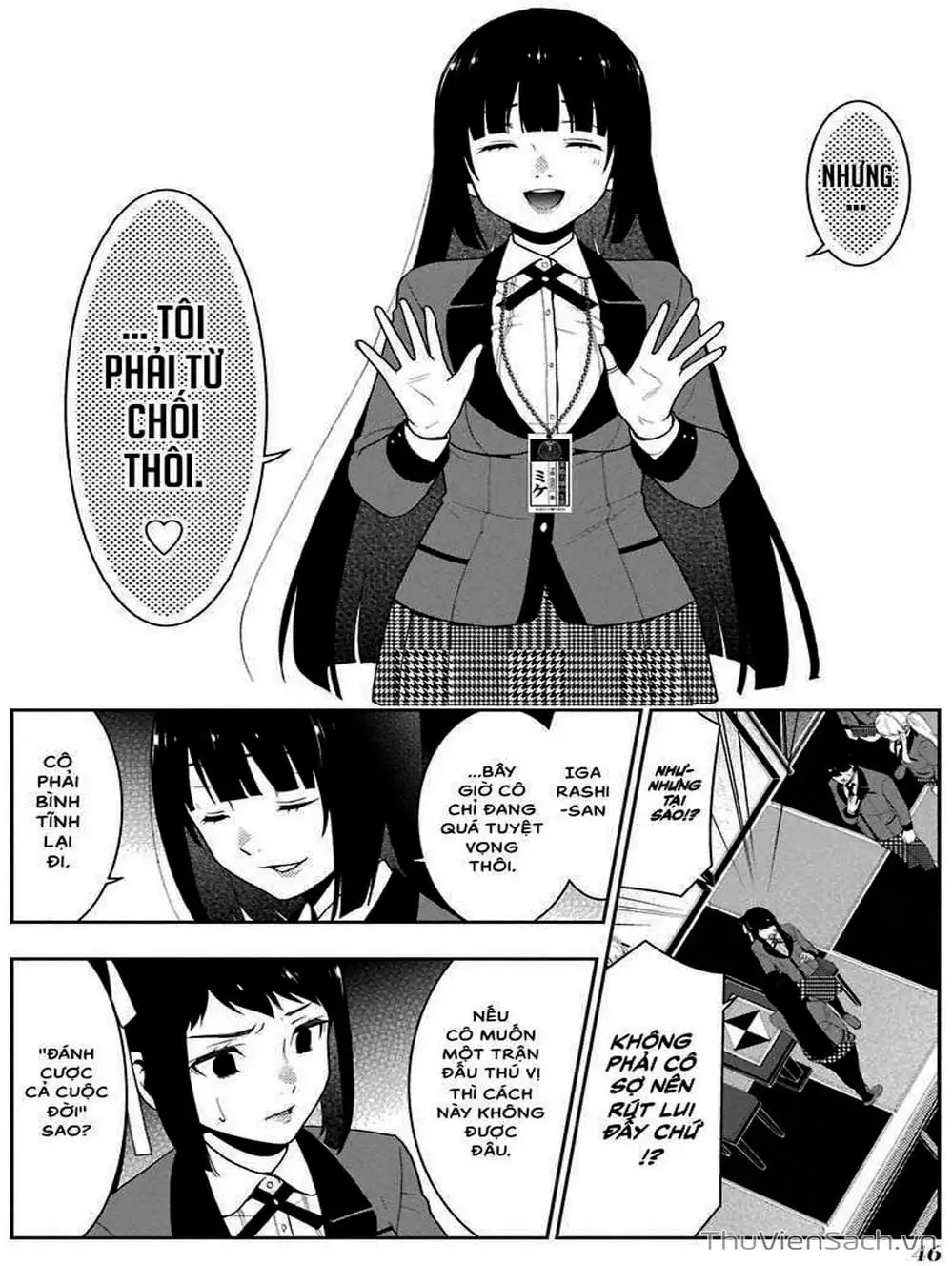 Truyện Tranh Học Viện Đỏ Đen - Kakegurui trang 3