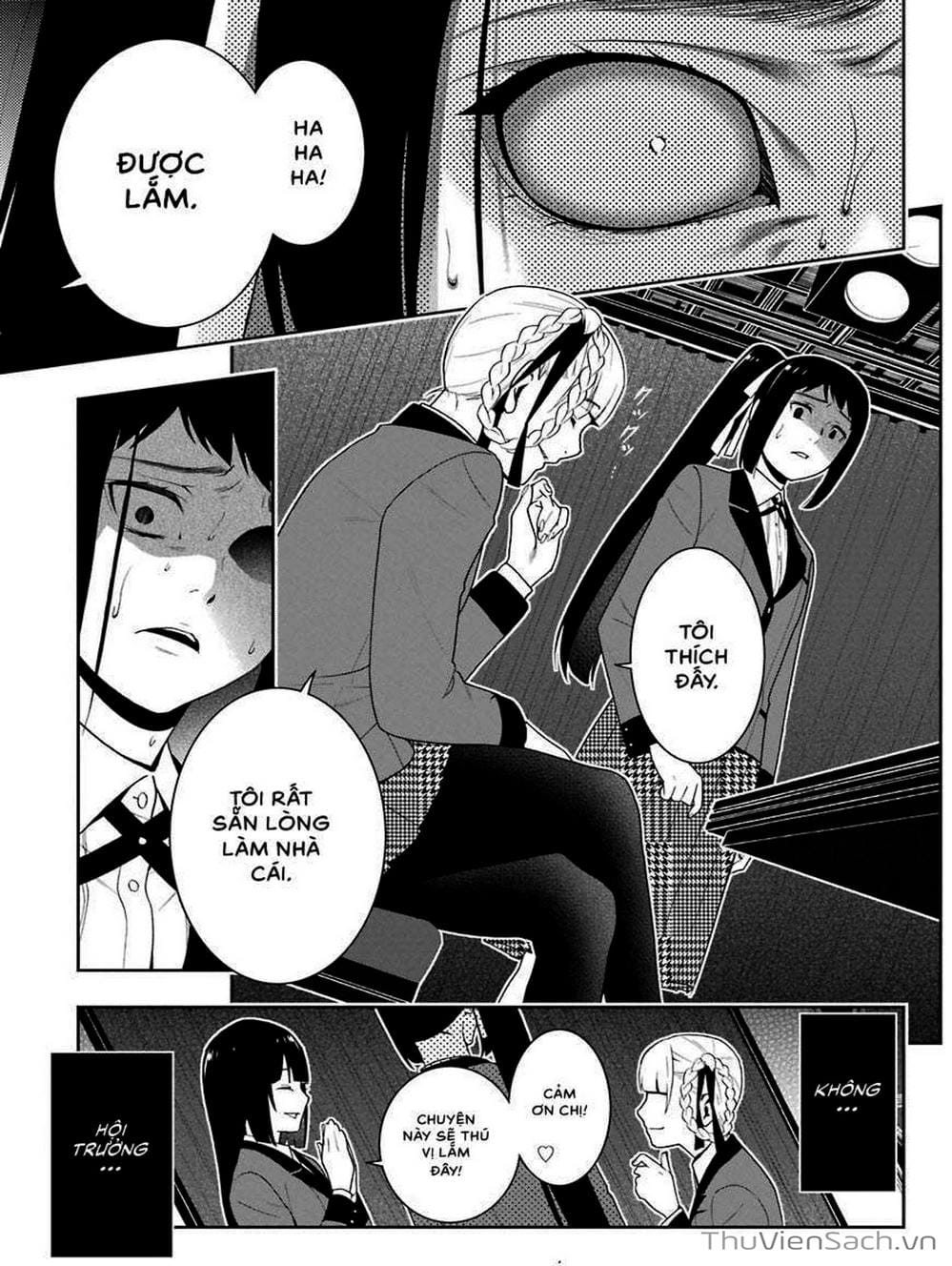 Truyện Tranh Học Viện Đỏ Đen - Kakegurui trang 3