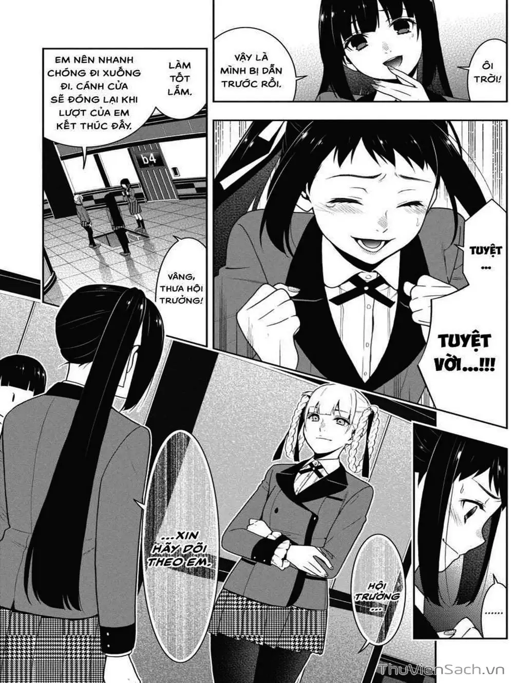 Truyện Tranh Học Viện Đỏ Đen - Kakegurui trang 3