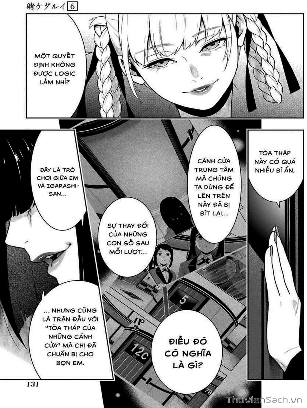 Truyện Tranh Học Viện Đỏ Đen - Kakegurui trang 3