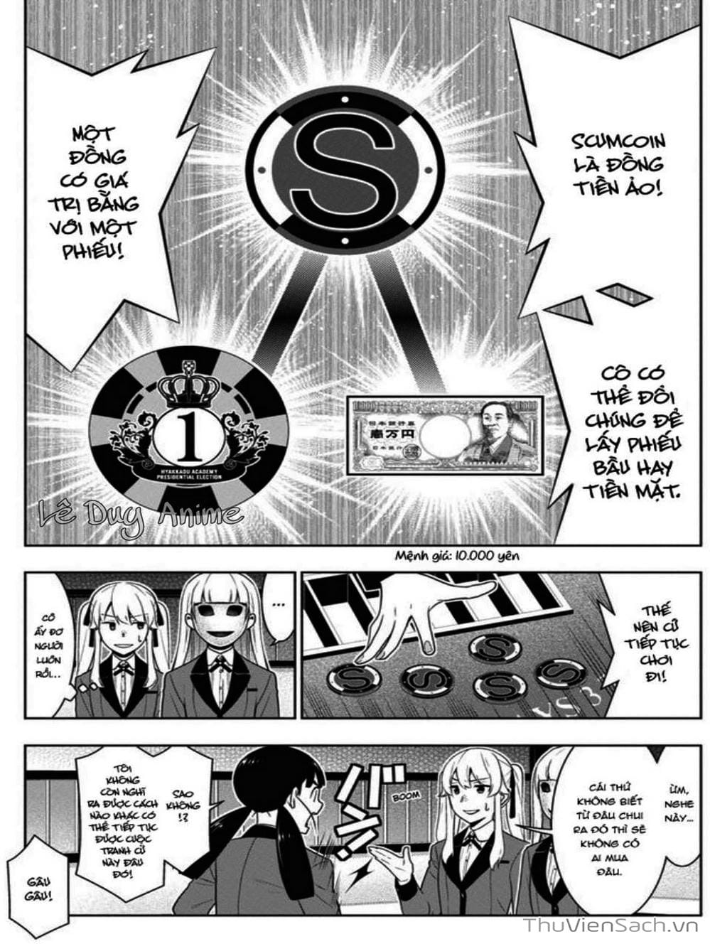 Truyện Tranh Học Viện Đỏ Đen - Kakegurui trang 3