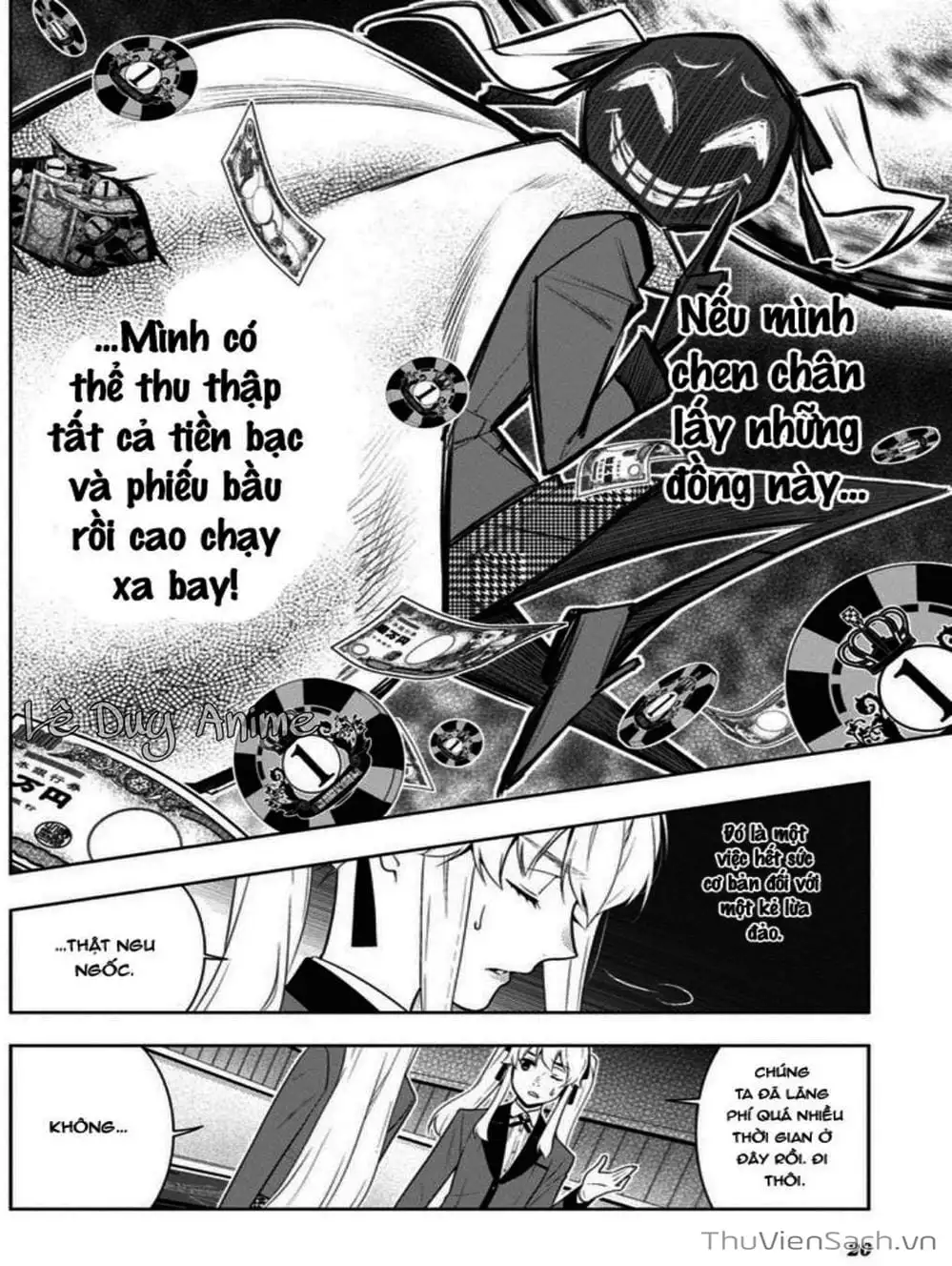 Truyện Tranh Học Viện Đỏ Đen - Kakegurui trang 3