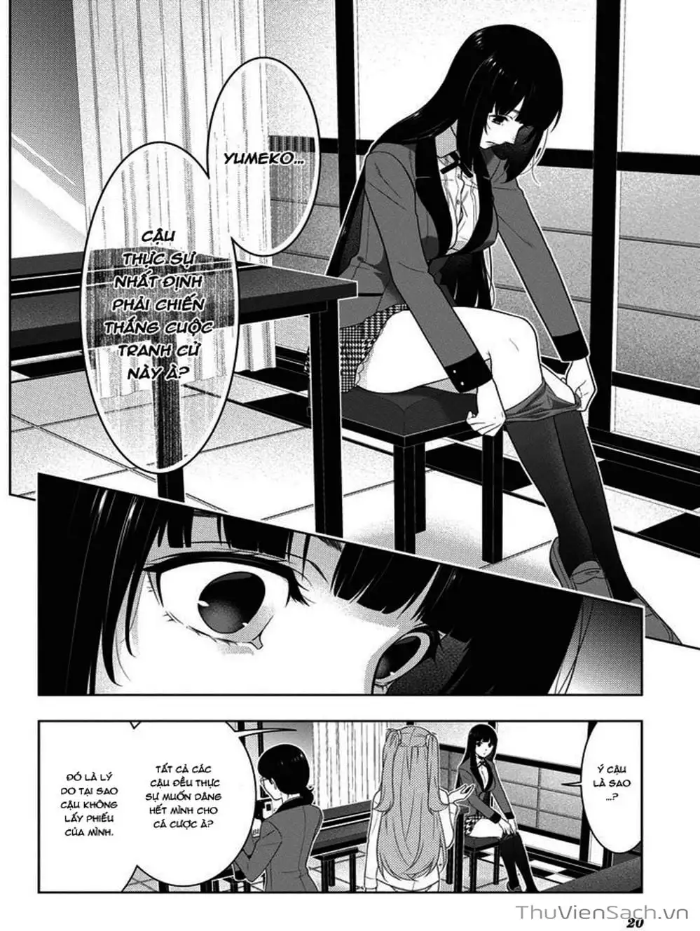 Truyện Tranh Học Viện Đỏ Đen - Kakegurui trang 3