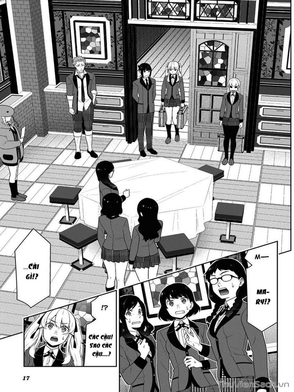 Truyện Tranh Học Viện Đỏ Đen - Kakegurui trang 3