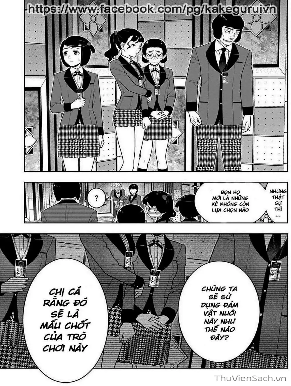 Truyện Tranh Học Viện Đỏ Đen - Kakegurui trang 3