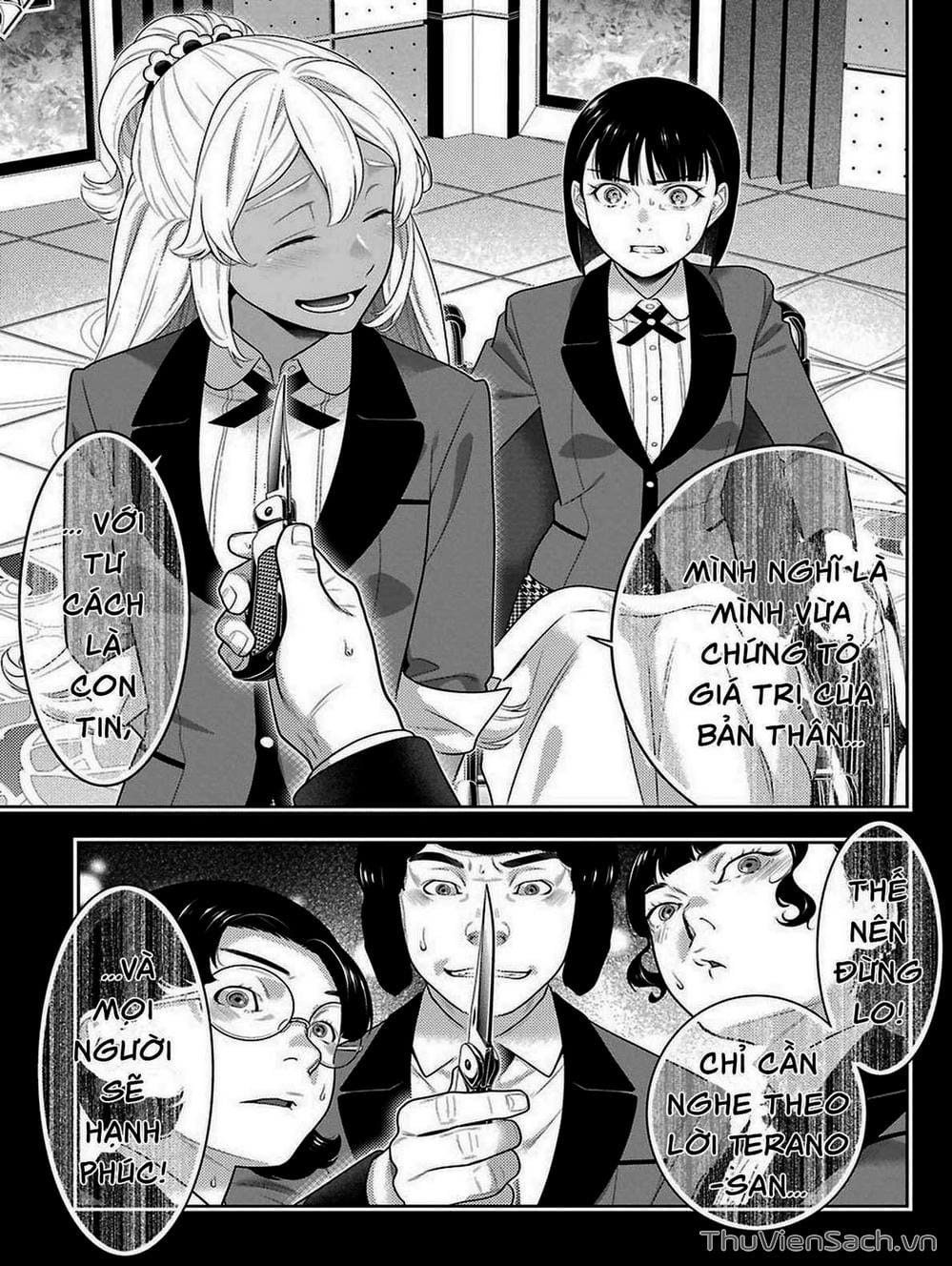 Truyện Tranh Học Viện Đỏ Đen - Kakegurui trang 3