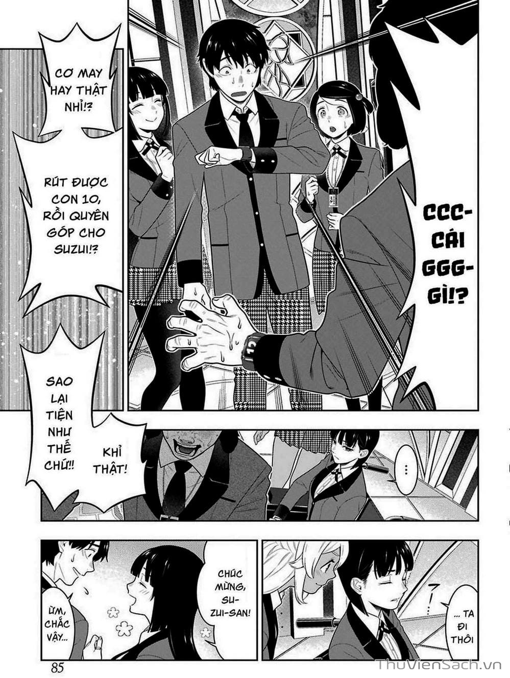 Truyện Tranh Học Viện Đỏ Đen - Kakegurui trang 3