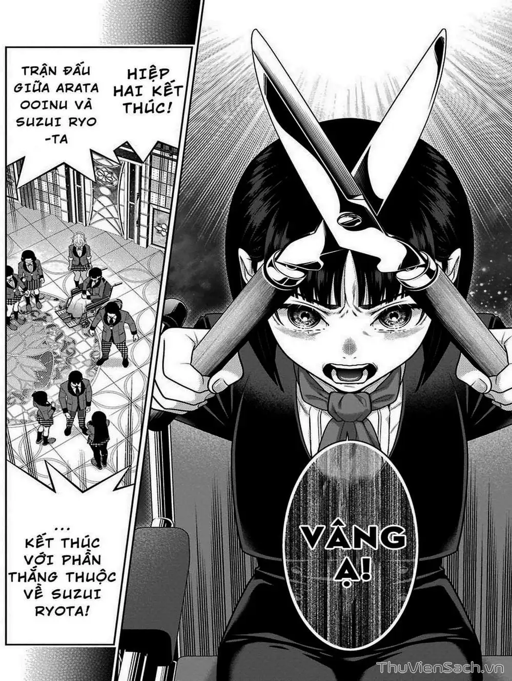 Truyện Tranh Học Viện Đỏ Đen - Kakegurui trang 3