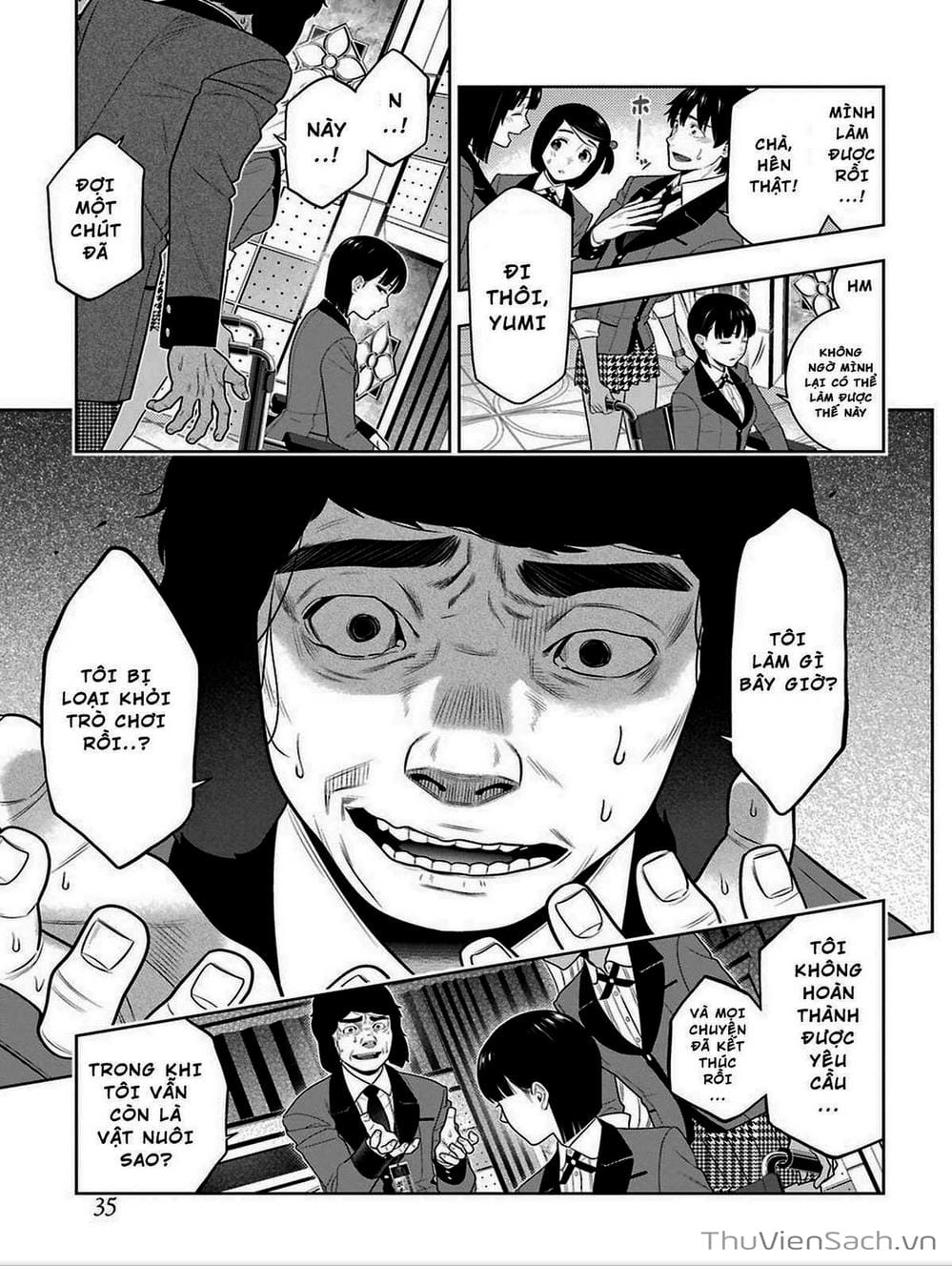 Truyện Tranh Học Viện Đỏ Đen - Kakegurui trang 3