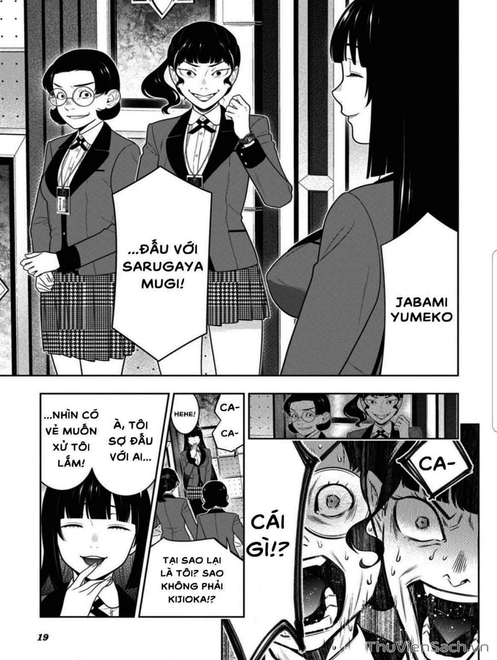 Truyện Tranh Học Viện Đỏ Đen - Kakegurui trang 3