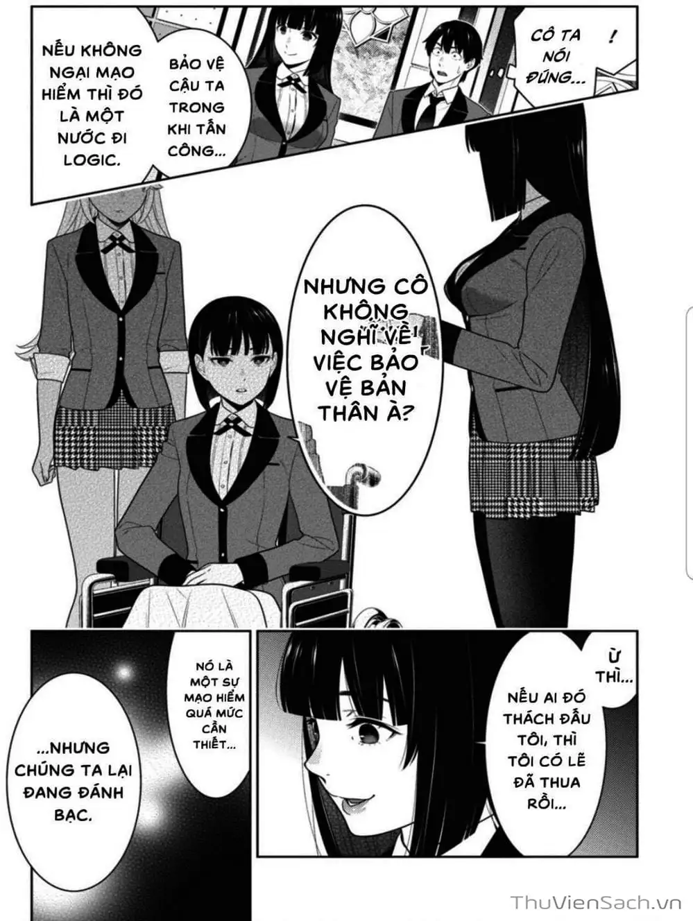 Truyện Tranh Học Viện Đỏ Đen - Kakegurui trang 3