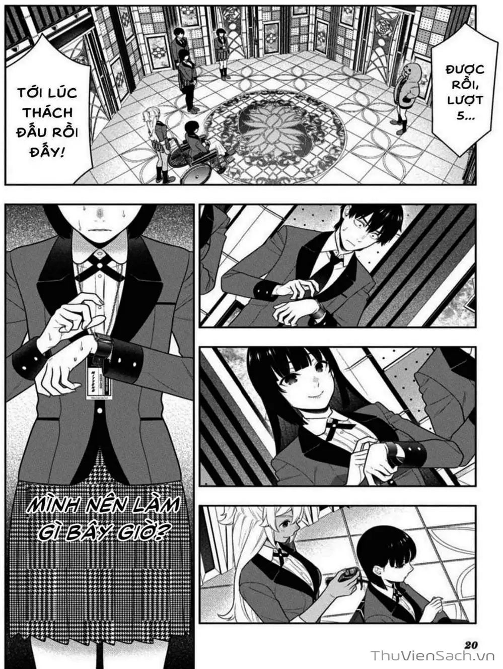 Truyện Tranh Học Viện Đỏ Đen - Kakegurui trang 3