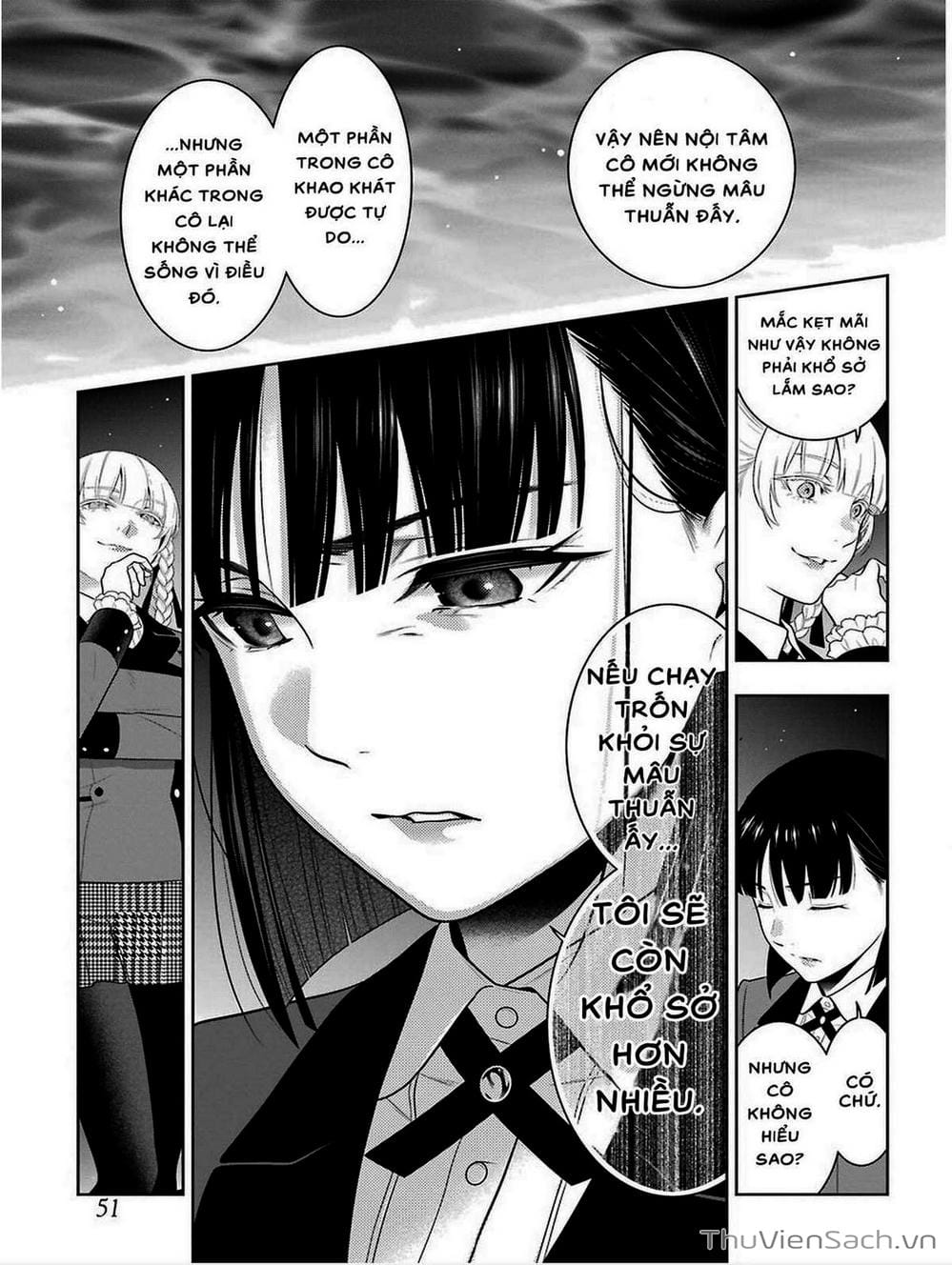 Truyện Tranh Học Viện Đỏ Đen - Kakegurui trang 3