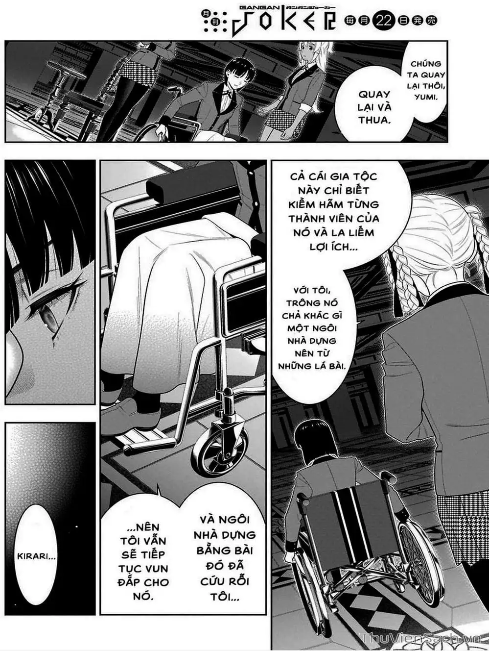 Truyện Tranh Học Viện Đỏ Đen - Kakegurui trang 3